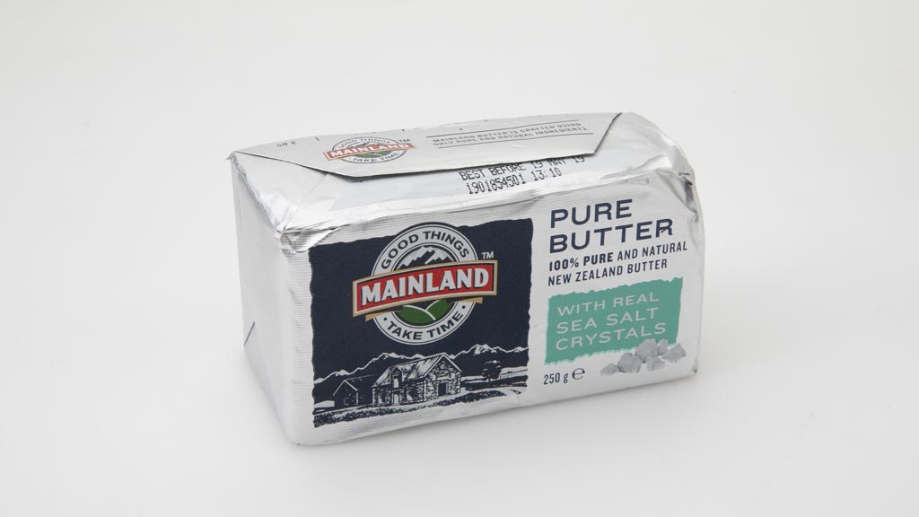 Mainland Pure Butter With Real Sea Salt Crystals Review Butter Choice