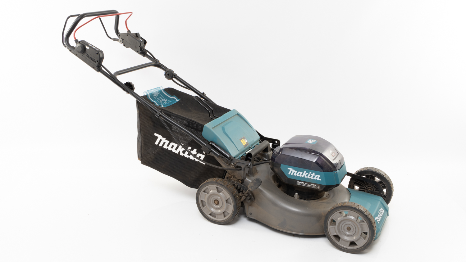 Makita 40V Max Brushless 480mm Lawn Mower (LM001GT203) carousel image