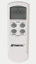 Martec Envirofan ceiling fan-remote-view