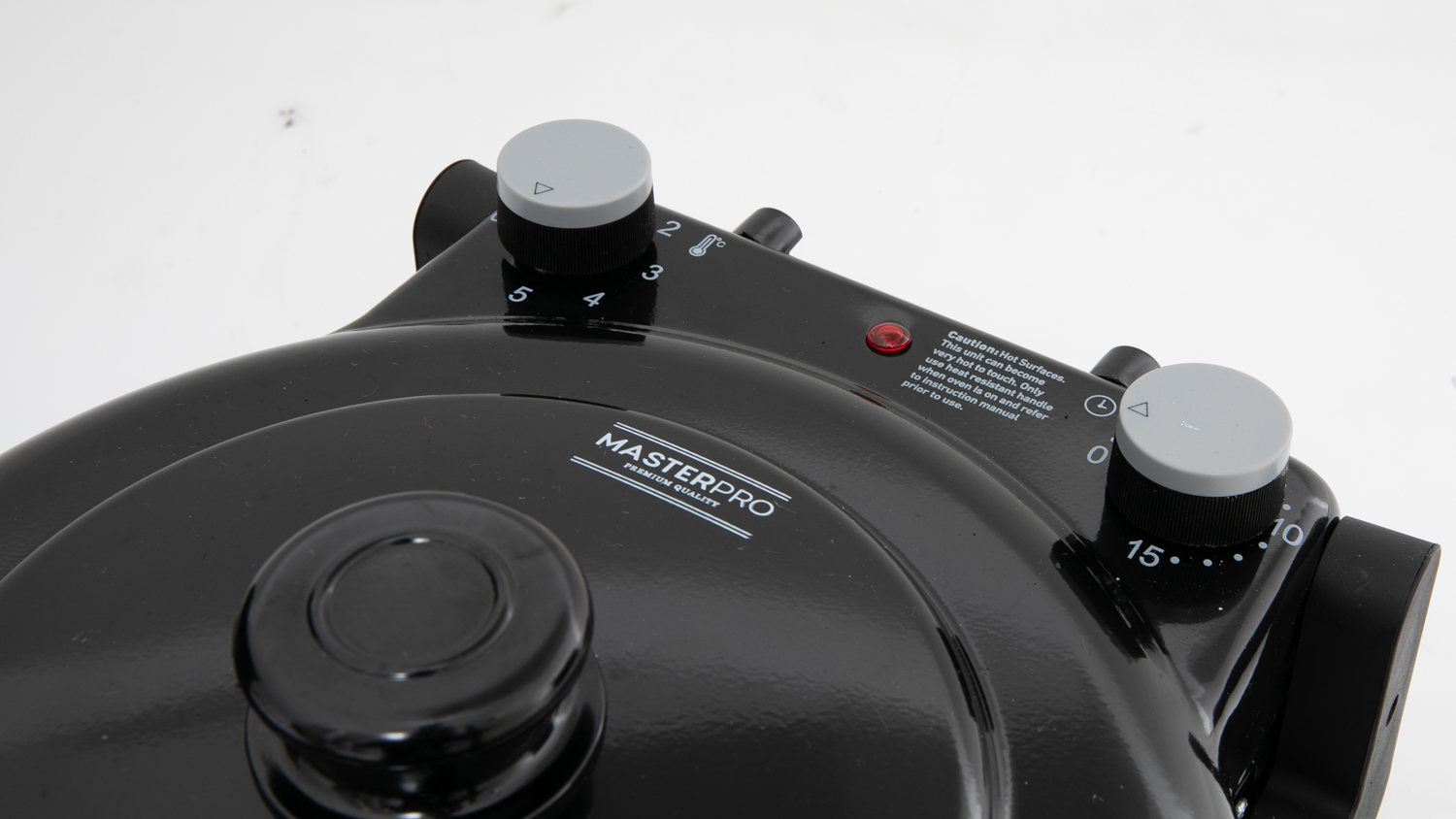 MasterPro The Ultimate Pizza Oven Black/Stainless Steel MPPIZZAOBK