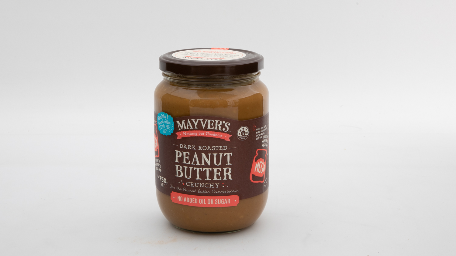Mayver's Dark Roasted Peanut Butter Crunchy carousel image