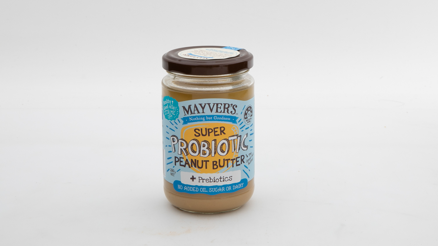 Mayver's Peanut Butter with Probiotics and Prebiotics carousel image