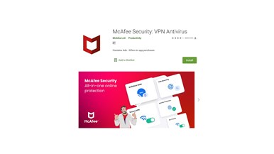 McAfee VPN Antivirus