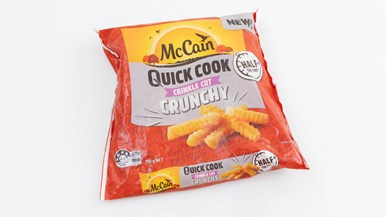 McCain Quick Cook Crinkle Cut Crunchy Chips