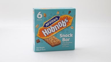 McVitie's Hobnob Snack Bar Milk Chocolate and Coconut