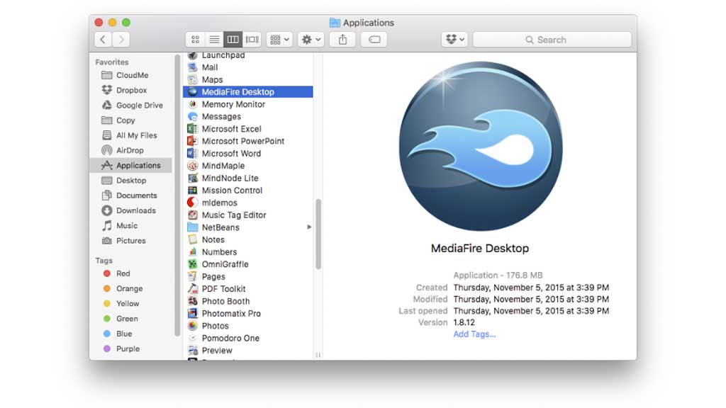 MediaFire Online storage