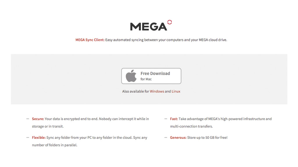 Mega Online storage