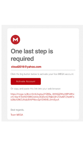 Mega Online storage