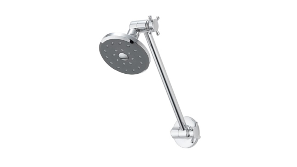 Methven Kiri Graphite Satinjet Hi Rise Shower 13-7077P carousel image