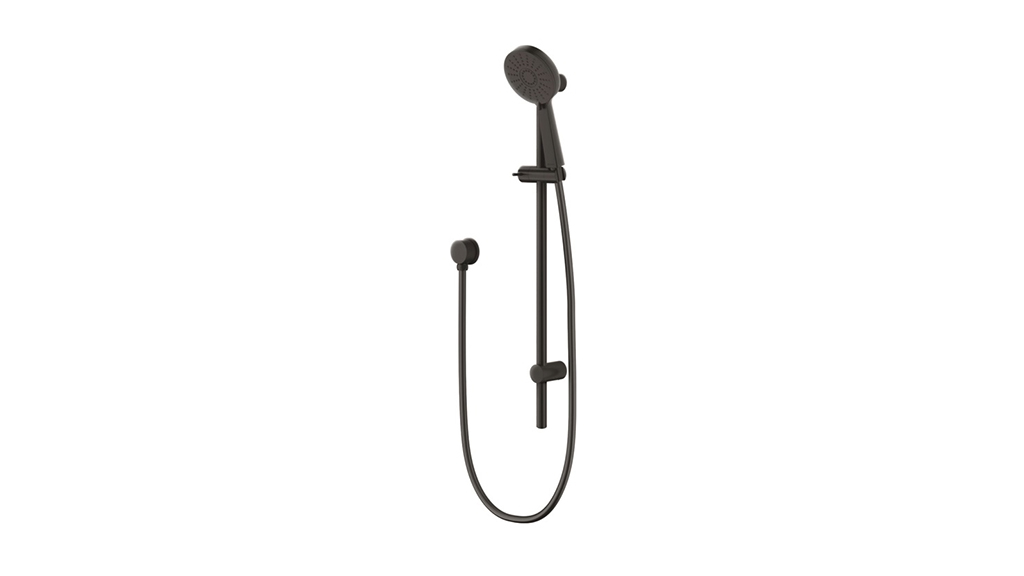 Methven Krome 3 Function Rail Shower Black 17-7226mbk