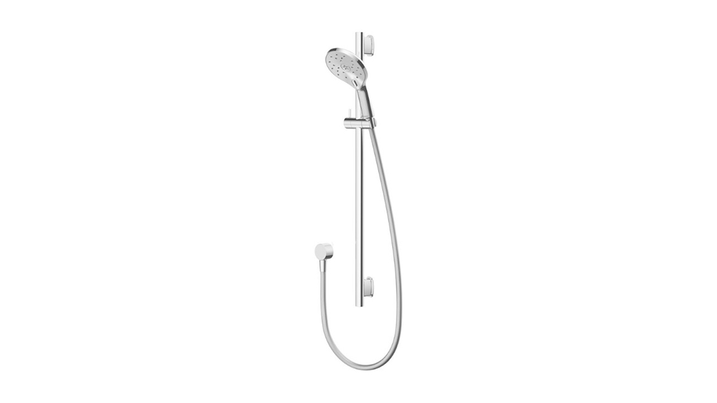Methven Satinjet Escape MK3 Single Rail Shower with Wall Water Inlet Chrome KHSRCPAU carousel image