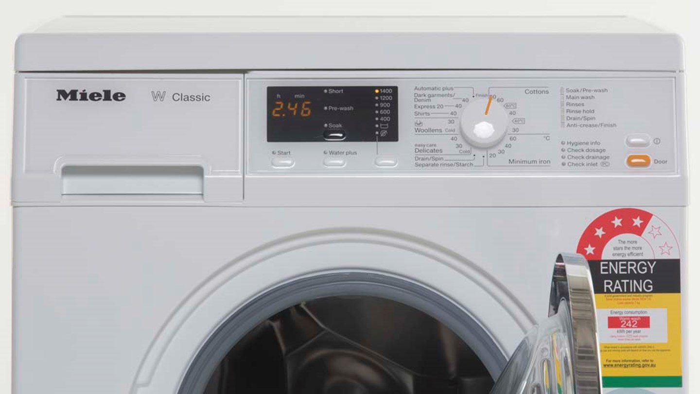 Miele WDA110 Review | Washing machine | CHOICE