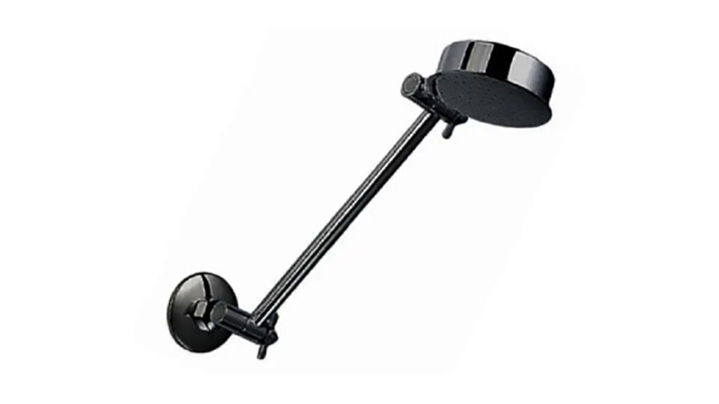 Mildon Shower Rose with All Directional Arm Black 13000SMB carousel image