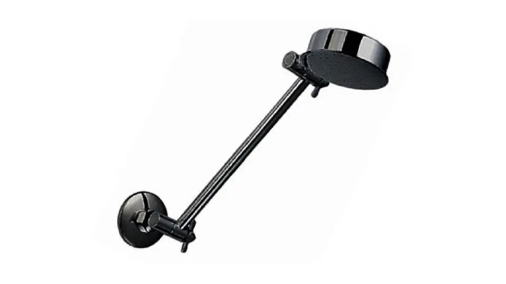 Mildon Shower Rose with All Directional Arm Black 13000SMB Review ...