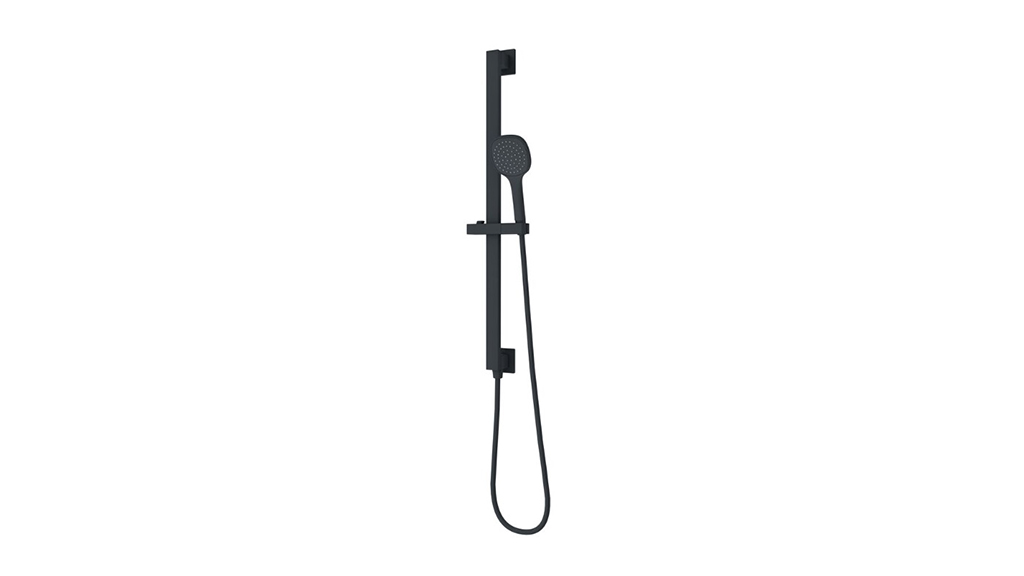 Mizu Bloc MK2 Single Rail Shower 1 Function with Top Rail Water Inlet Matte Black 9508088