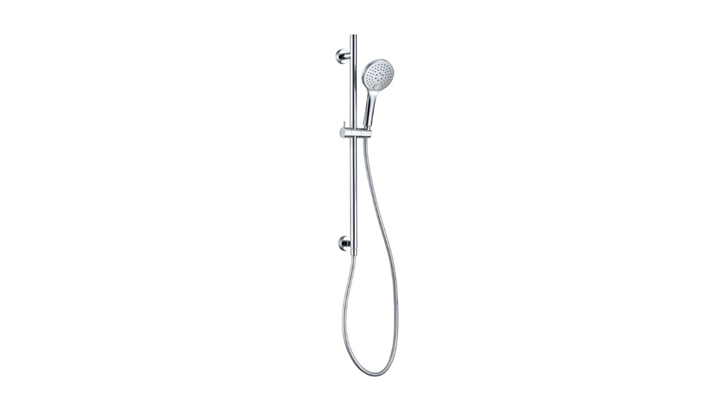 Mizu Drift Single Rail Shower with Top Rail Water Inlet Chrome 9512140