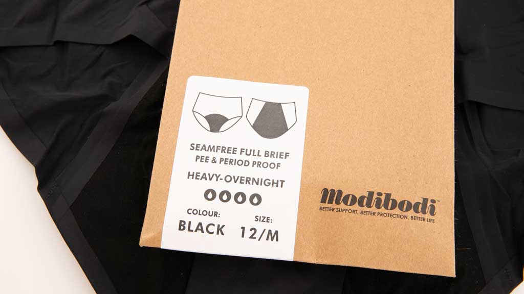 Modibodi Seamfree Full Brief (heavy/overnight)