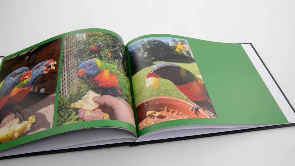 Momento Regular Landscape, Hardcover, Faux Leather, Black
