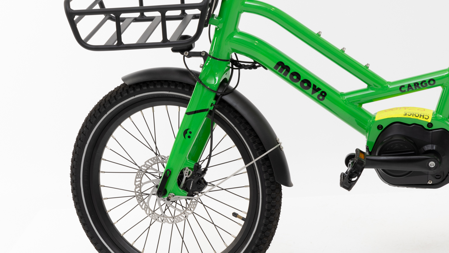 Moov8 C2 Cargo eBike with Torque Sensor and Accessories Bundle