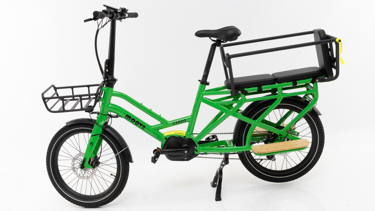 Moov8 C2 Cargo eBike with Torque Sensor and Accessories Bundle