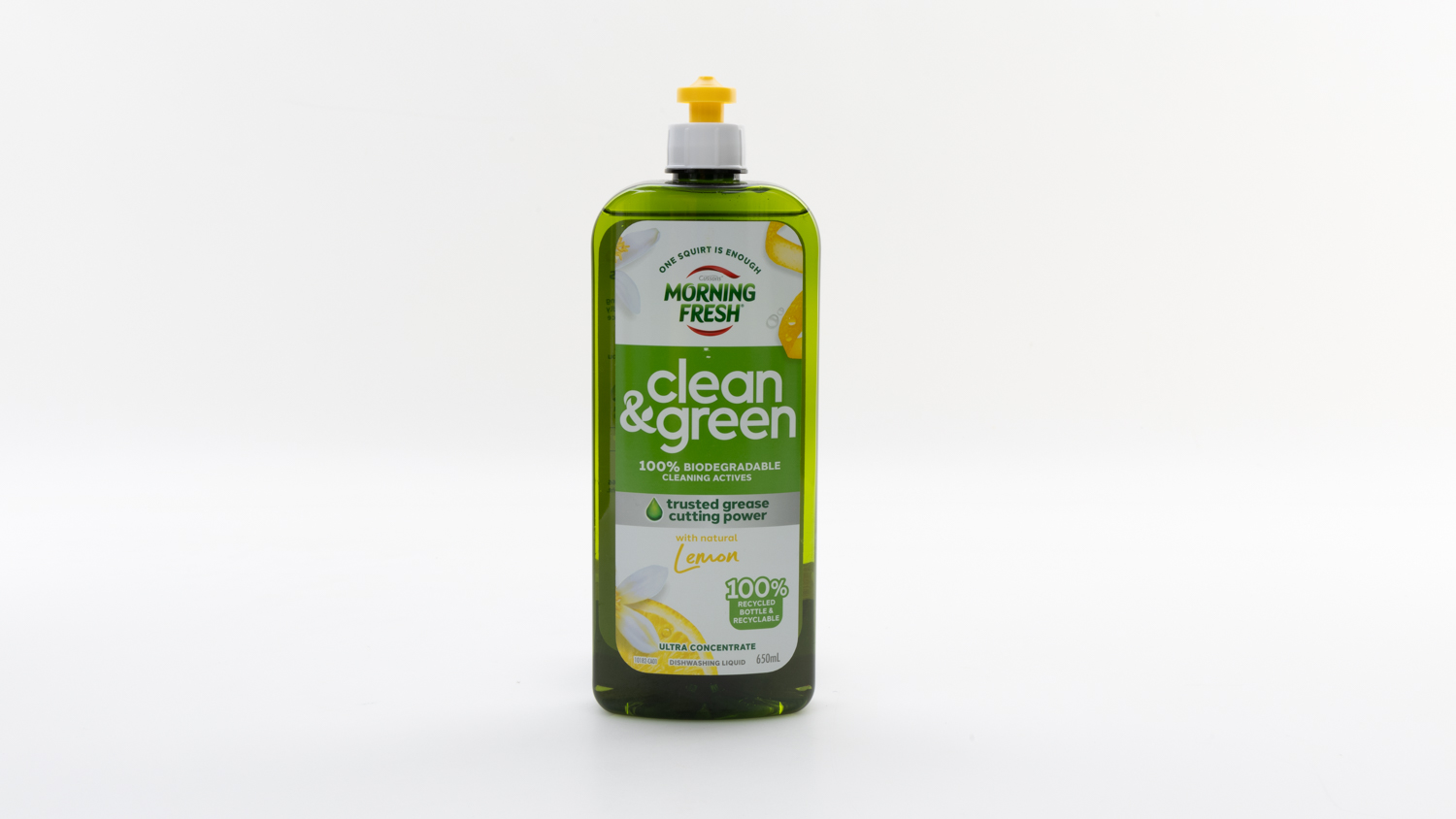 Morning Fresh Clean And Green With Natural Lemon Ultra Concentrate Dishwashing Liquid carousel image