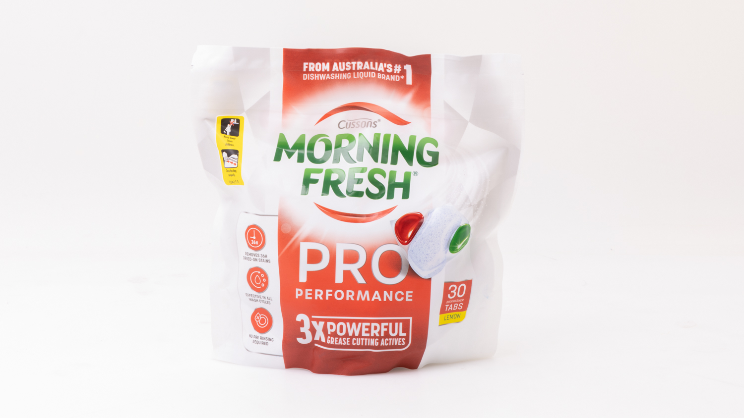 Morning Fresh Pro Performance Dishwasher Tabs Lemon carousel image