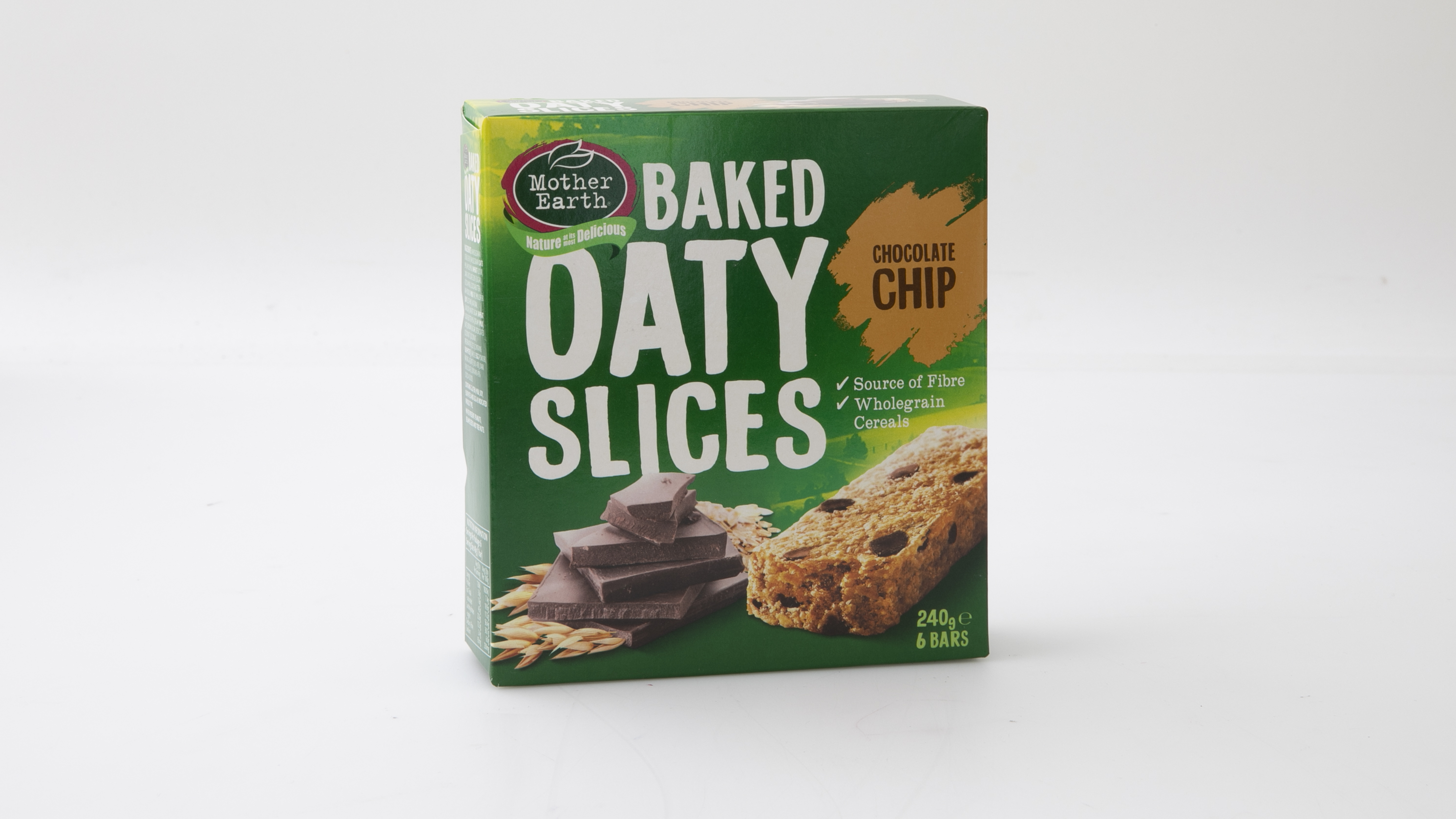Mother Earth Baked Oaty Slices Chocolate Chip