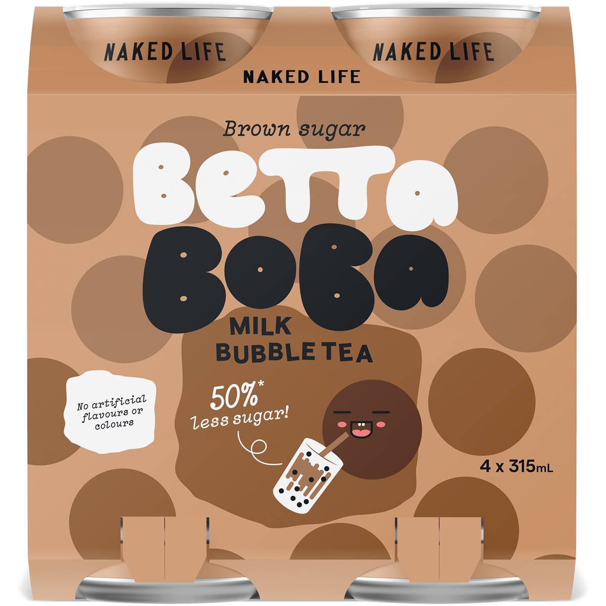 Naked Life Betta Boba Brown Sugar Bubble Tea Review Bubble Tea Choice