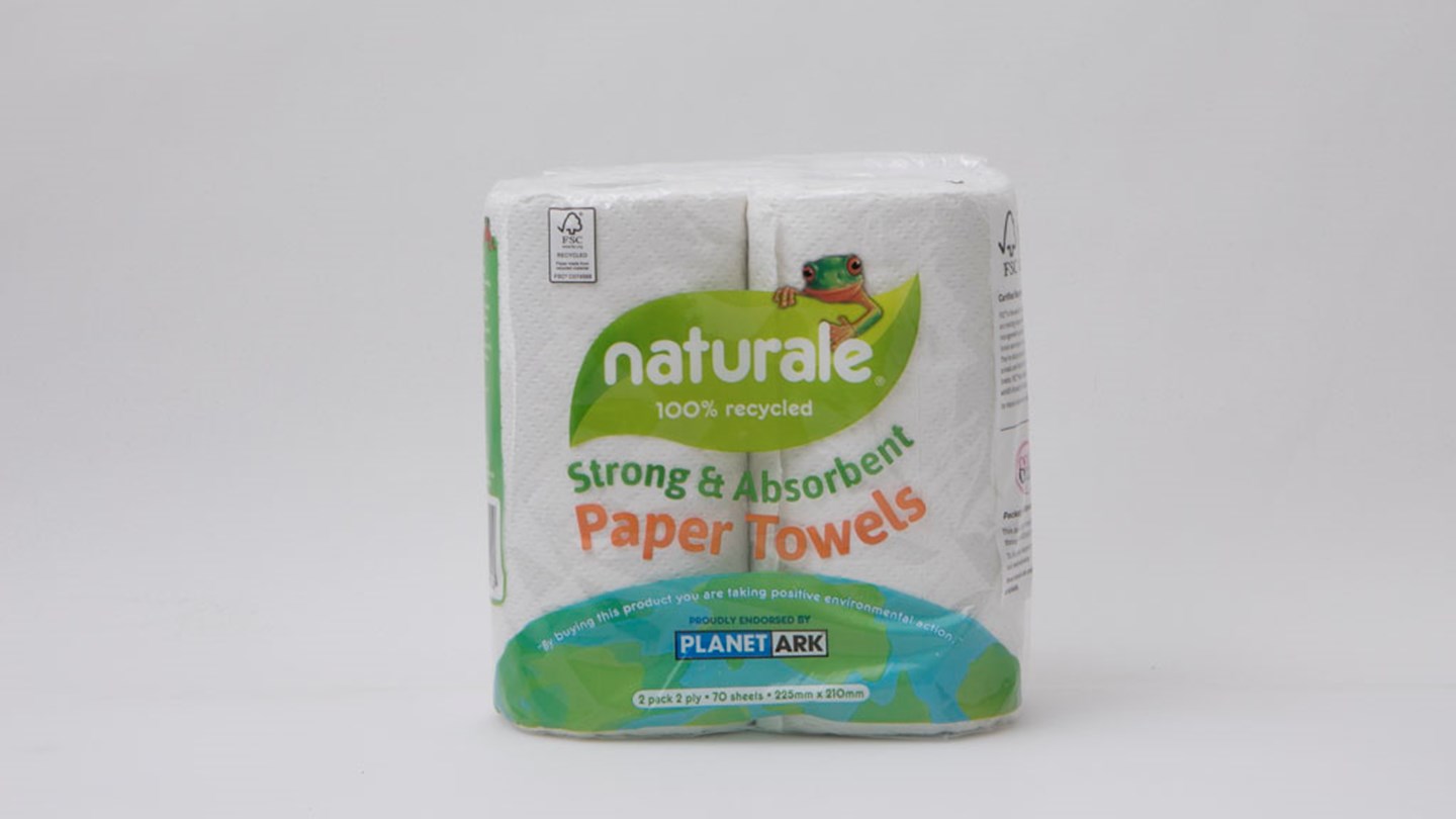 Coles 100% Recycled Paper Towels Review | Paper towel | CHOICE