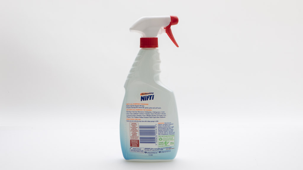 Nifti Hard working New Look Multi purpose cleaner reviews CHOICE