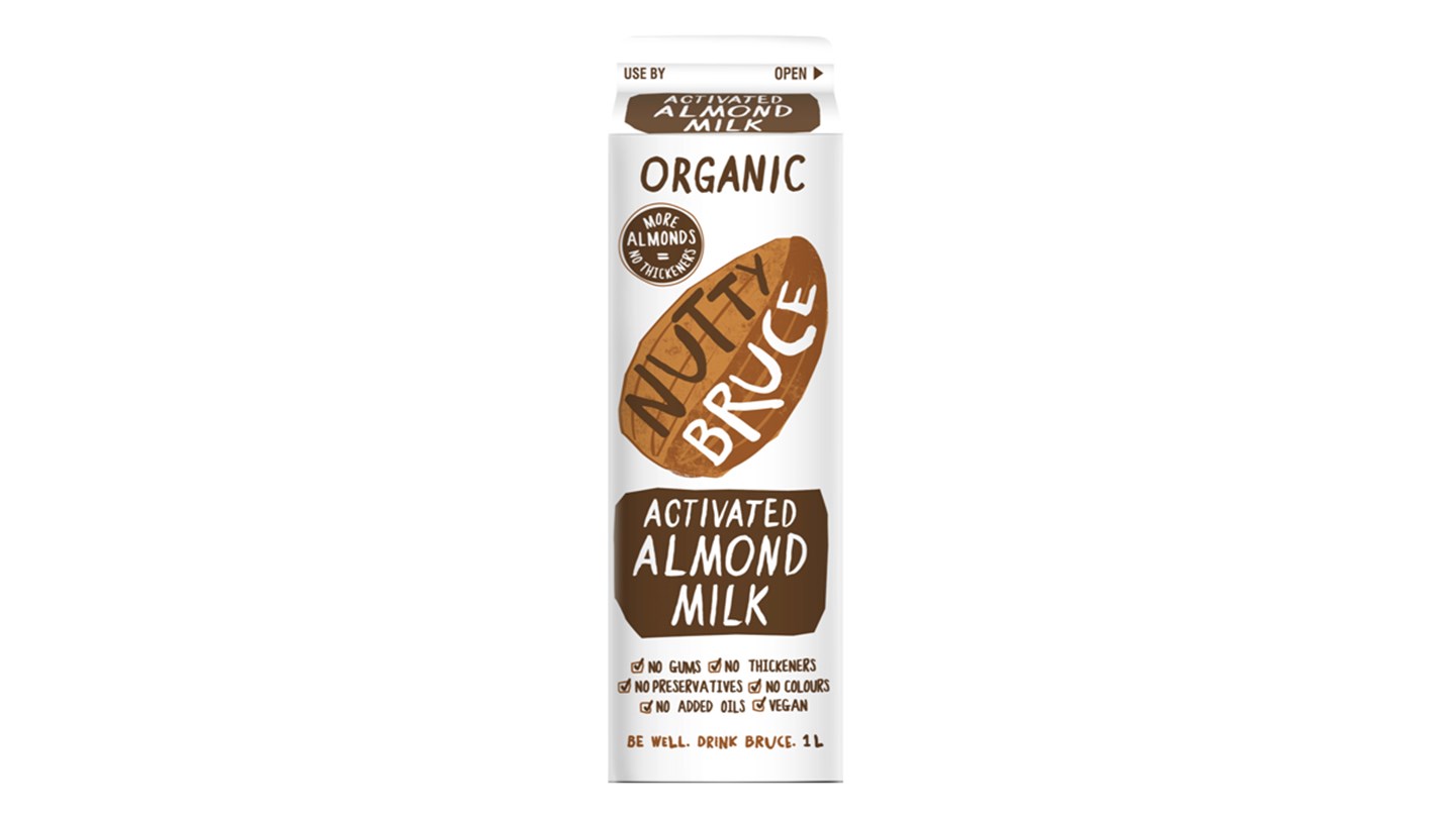 Nutty Bruce Organic Roasted Almond & Oat Milk (chilled) Review Almond