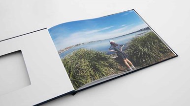 Officeworks 8 x 11u0022 Classic Hard Cover