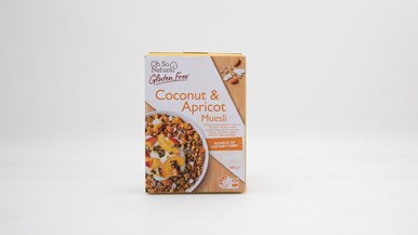 Oh So Natural Gluten Free Coconut & Apricot Muesli