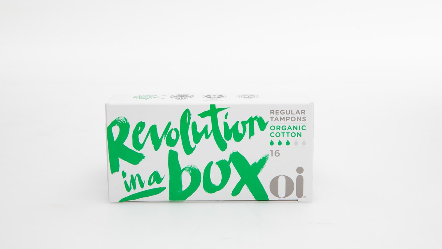 Oi Revolution in a Box Super Tampons Review Tampon CHOICE