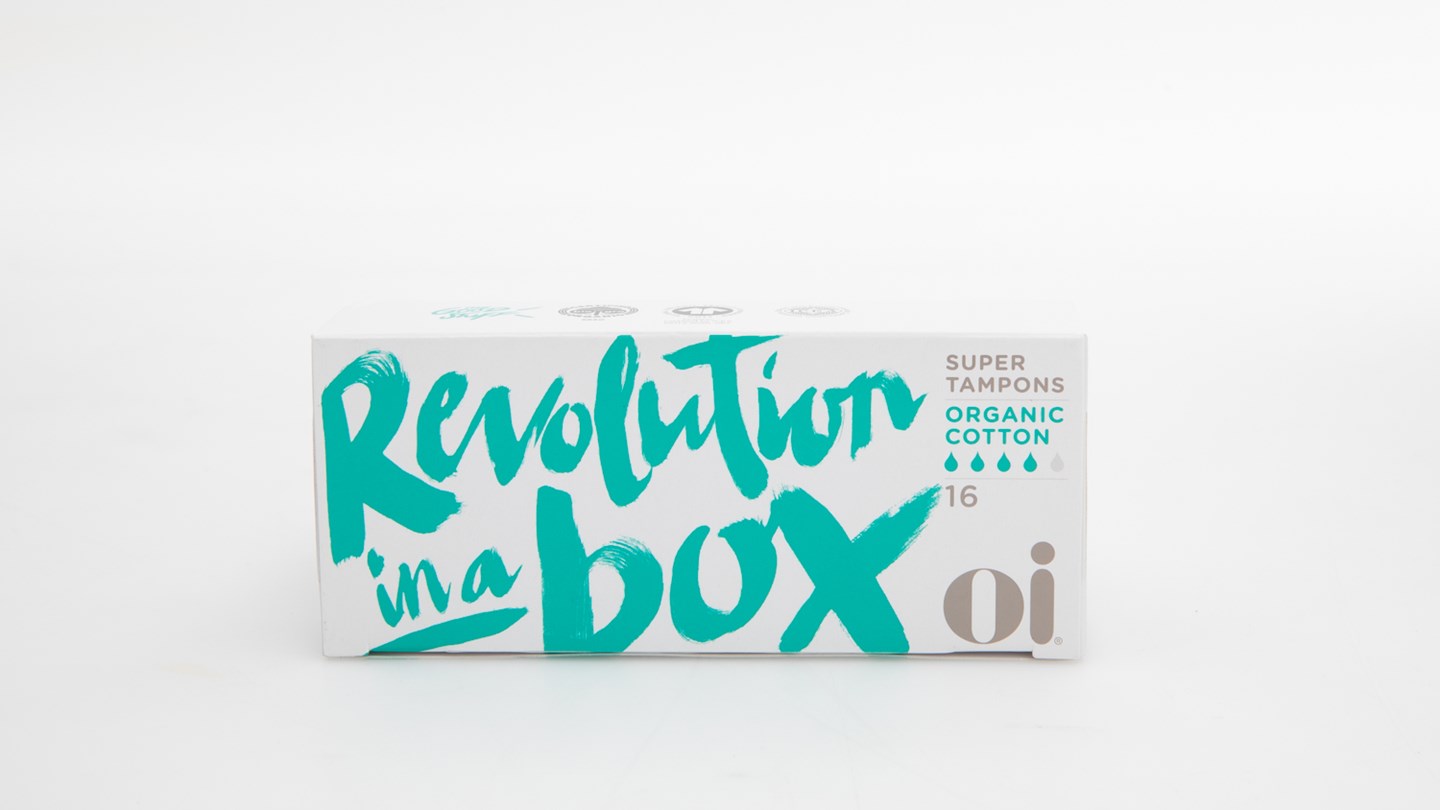 Oi Revolution in a Box Regular Tampons Review Tampon CHOICE