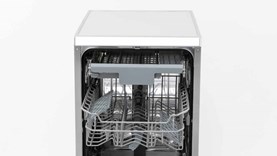 Omega odw300xn 45cm hot sale slimline freestanding dishwasher