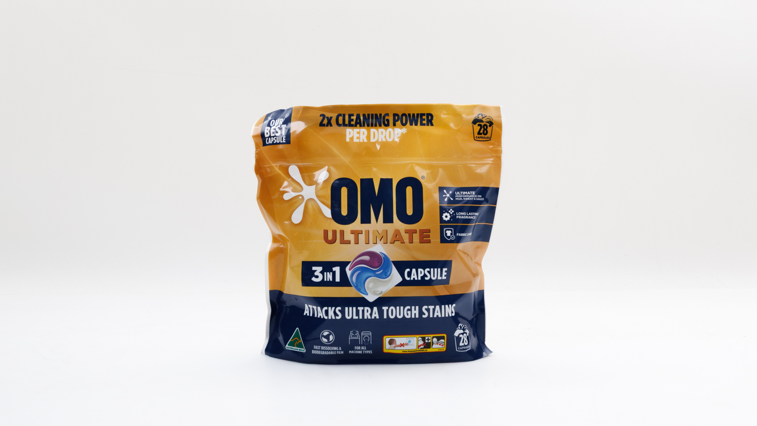 Omo 3 in 1 Capsules Ultimate Front Loader