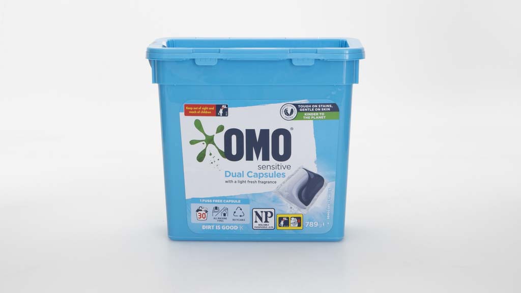 Omo Laundry Detergent Dual Capsules Sensitive Front loader Review
