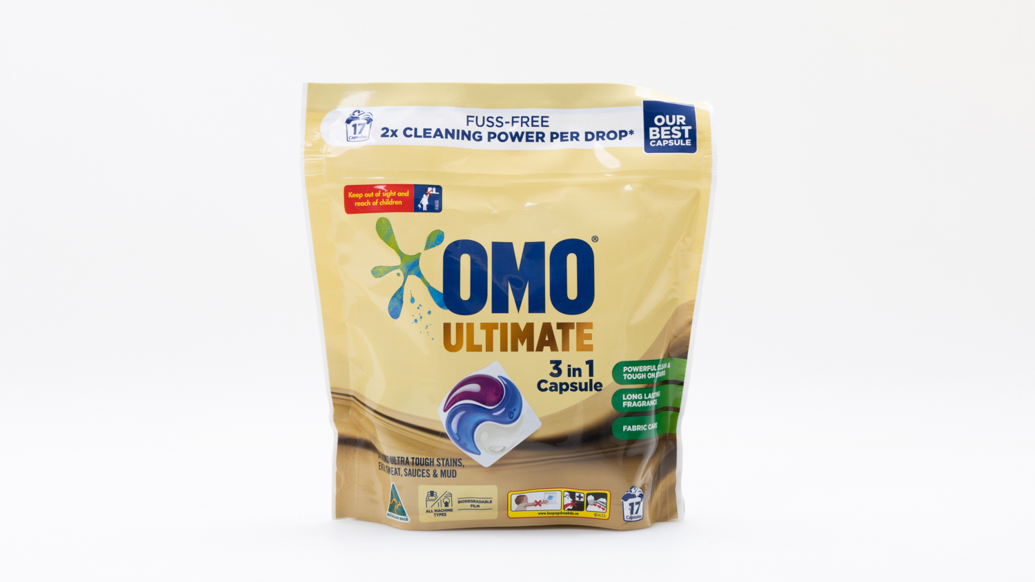 Omo Ultimate 3 in 1 Capsule Top Loader