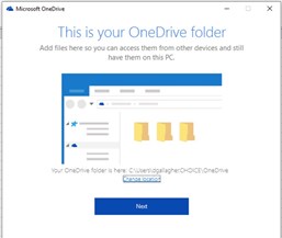 Onedrive Online storage