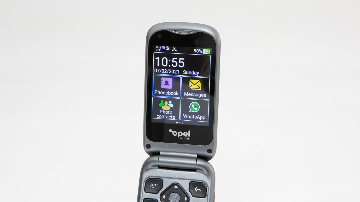Opel TouchFlip Review Mobile phones for seniors CHOICE