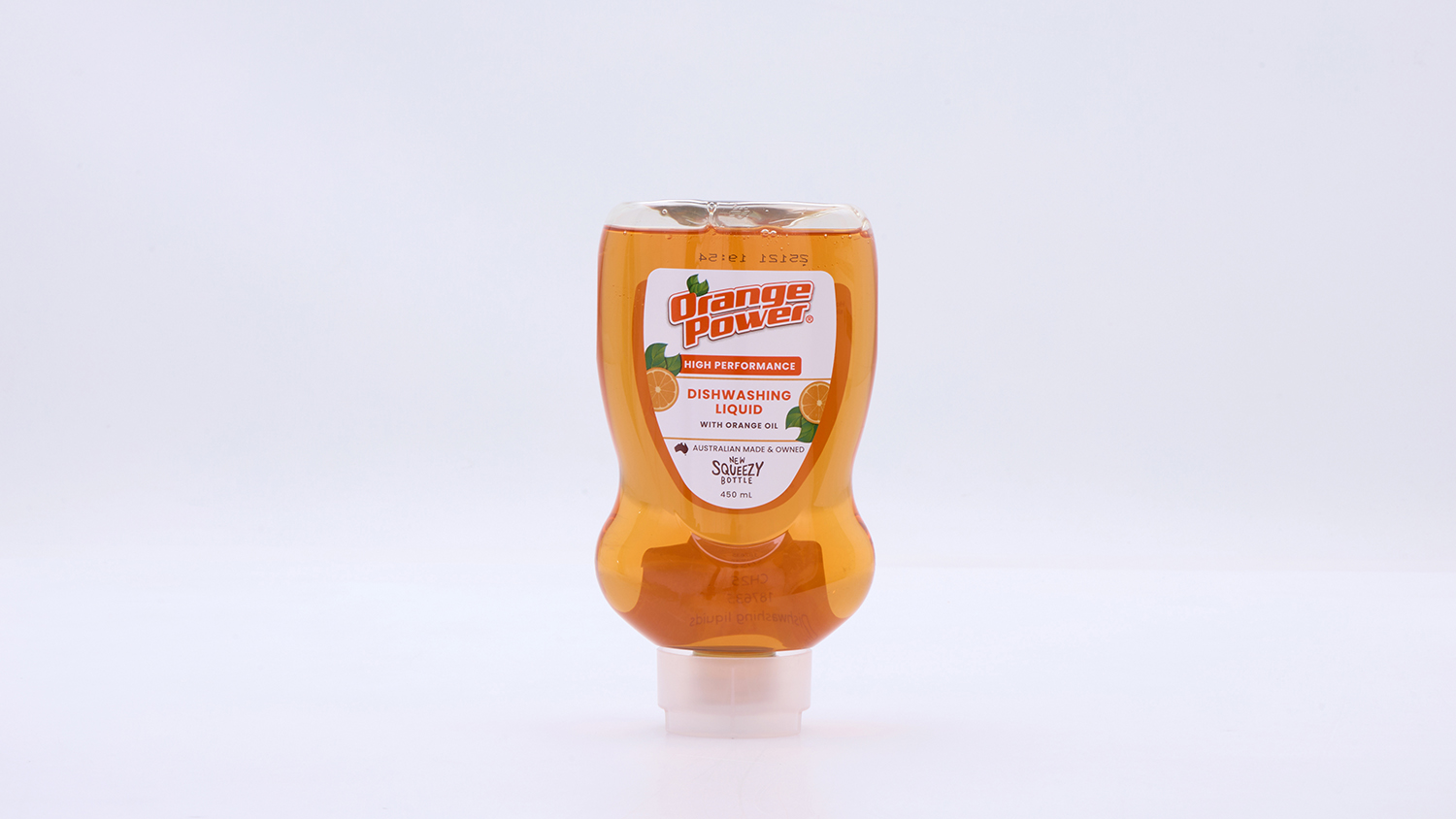 Orange Power High Performance Dishwashing Liquid with Orange Oil