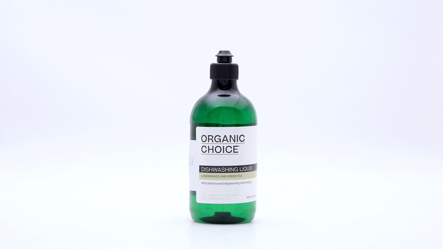 Organic Choice  Dishwashing Liquid Lemongrass and Green Tea