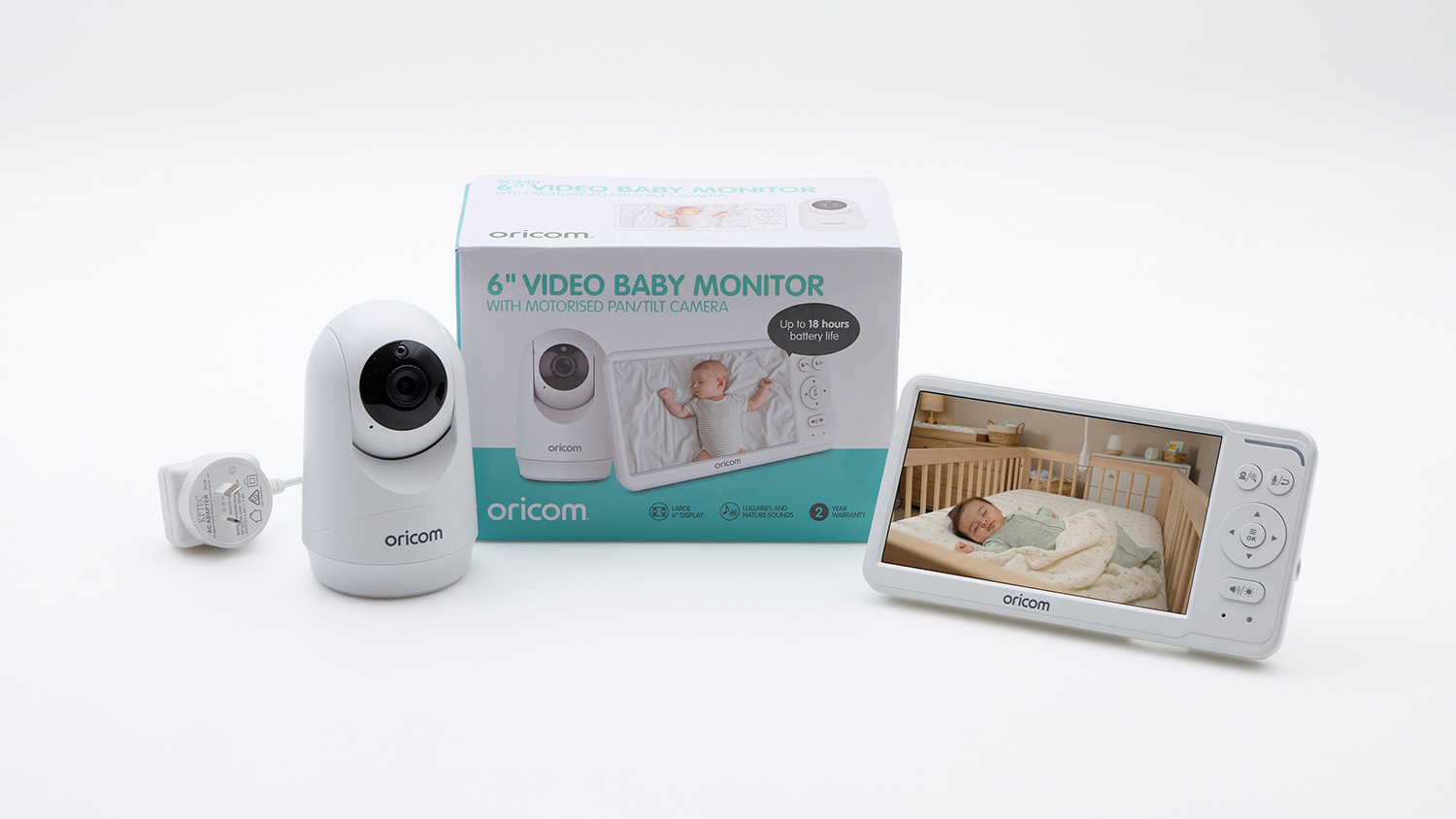 Oricom 6u0022 Video Baby Monitor SC640