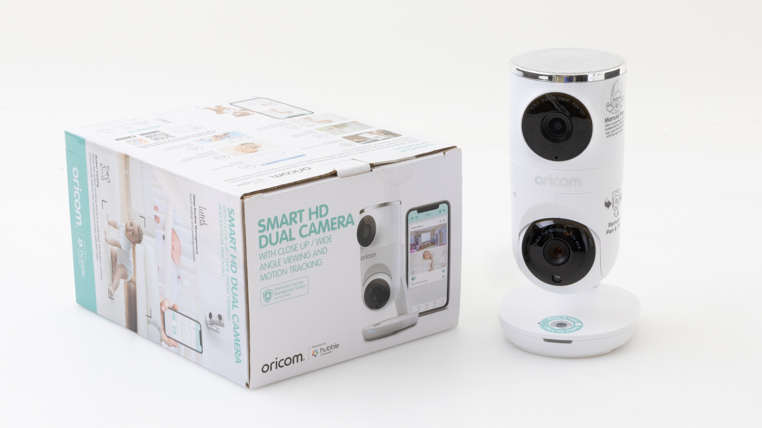 Oricom Smart HD Dual Camera with Motorised Pan-Tilt (OBHDUAL)