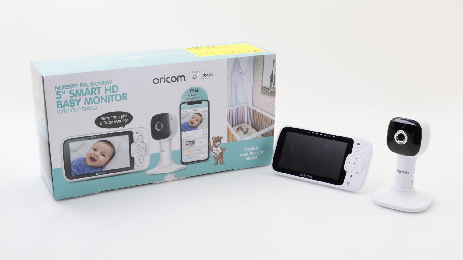 Oricom Smart HD Skyview Baby Monitor with Cot Stand OBH650P