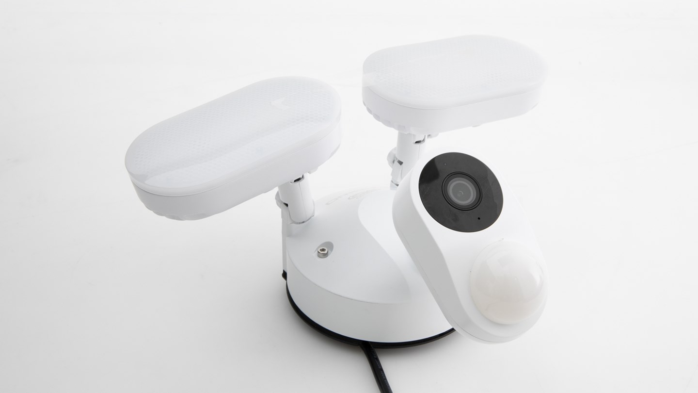 Orion Grid Connect Outdoor Security Camera with Twin Floodlight