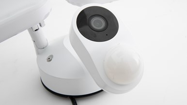 Orion Grid Connect Outdoor Security Camera with Twin Floodlight (SCMAL100WHA)