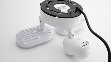 Orion Grid Connect Outdoor Security Camera with Twin Floodlight (SCMAL100WHA)