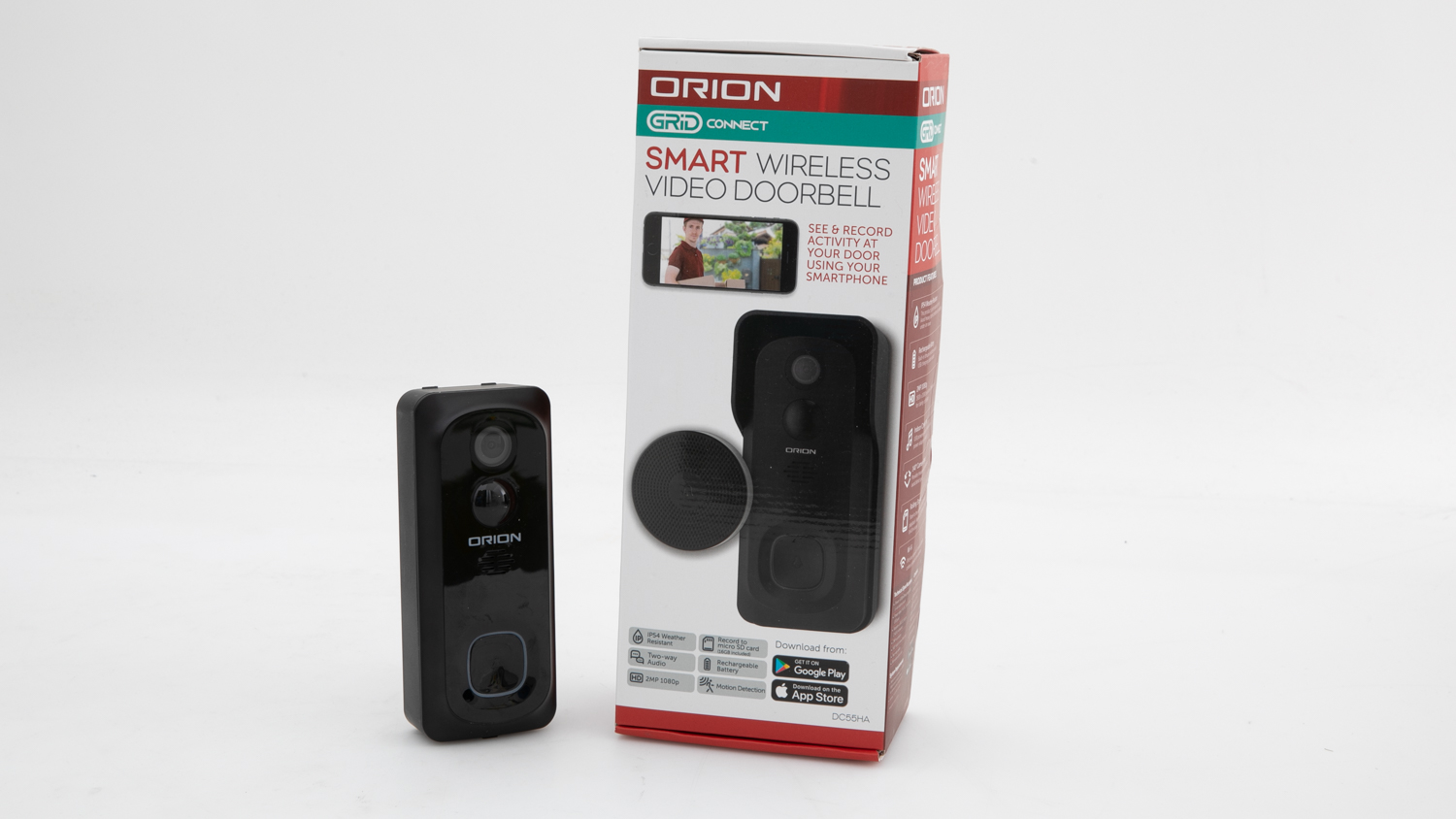 Orion Grid Connect Smart Wireless Video Doorbell carousel image